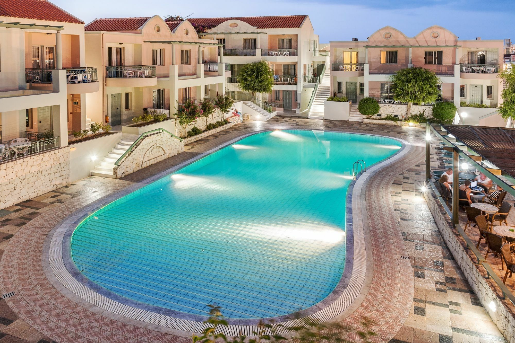 Lotus Hotel Apartments Κάτω Δαράτσο Εξωτερικό φωτογραφία